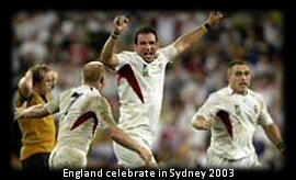 Sydney celebrations England v Australia 2003